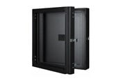 Rack chassis - Lanview by Logon - rack cabinet double section - 12U - RWMD12UBL