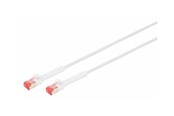 Nätverkskabel - Lanview Flex-Angle patch cable - 10 m - white - Vit - 10m - LV-6AFTP-FLEX-ANG-10W