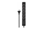 Strömkabel (extern) - MicroConnect - power strip - 6-way - MC-GRU0610DKB
