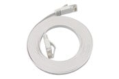 Nätverkskabel - MicroConnect network cable - 5 m - white - Vit - 5m - V-UTP6A05W-FLAT-LSZH