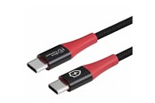 USB-kabel - MicroConnect - USB-C cable - 24 pin USB-C to 24 pin USB-C - 1.5 m - MC-CUSBC-SC-240W
