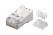 Nätverkskabel - MicroConnect network connector - aluminium - Silver - CON6AFTP
