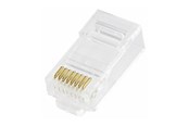 Nätverkskabel - MicroConnect Easy Connector network connector - transparent - Genomskinlig - CON6UTPE