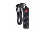 Strömkabel (extern) - MicroConnect - power strip - on/off switch - MC-GRU0035BS