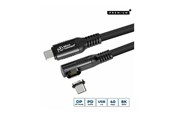 USB-kabel - MicroConnect Premium - USB-C cable - USB-C to USB-C - 15 cm - MC-LS-USB4CC0.15-A