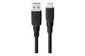 USB-kabel - MicroConnect ColorFlex LSZH series - USB-C cable - USB-C to USB Type A - 3 m - USB3.2AC3-LSZH