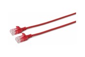 Nätverkskabel - MicroConnect network cable - 10 m - red - Röd - 10m - V-UTP610R-SLIM