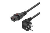 Strömkabel (intern) - MicroConnect - power cable - power CEE 7/7 to power IEC 60320 C13 - 5 m - MC-SCHC13-5