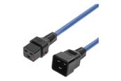 Strömkabel (intern) - MicroConnect - power cable - IEC 60320 C19 to IEC 60320 C20 - 1.5 m - MC-C19C20LOCK-1.5M-B