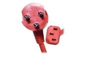 Strömkabel (intern) - Mercodan Hospital - power cable - DE3-13P (hospital grade) to power IEC 60320 C13 - 4.5 m - 5700460201546