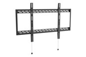 Väggfäste, AV-Möbel - Vivolink Wall Mount Slim XL bracket - for flat panel - fine texture black - Max 125 kg - recommended for 100" - VLMW60100