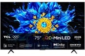 TV - TCL 75" TV Mini LED 4K Dolby Vision 75P8L - 75P8L