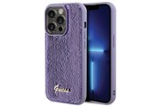 Mobile - Covers & Cases - GUESS Sequin Script Metal case for iPhone 15 Pro Max - purple - 3666339176259