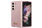 Mobile - Covers & Cases - GUESS Glitter Script case for Samsung Galaxy Z Fold 5 - pink - 3666339174002