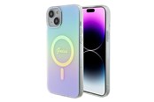 Mobile - Covers & Cases - GUESS GUHMP15MHITSQ iPhone 15 Plus 6.7" turquoise/turquoise hardcase IML Iridescent MagSafe - 3666339154936