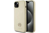 Mobile - Covers & Cases - GUESS GUHCP15MPS4DGPD iPhone 15 Plus 6.7" gold/gold hardcase Strass Metal Logo - 3666339151010