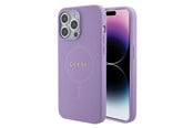 Mobile - Covers & Cases - GUESS GUHMP15XPSAHMCU iPhone 15 Pro Max 6.7" purple/purple hardcase Saffiano MagSafe - 3666339155933
