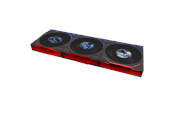 Chassi fläkt - Lian Li UNI FAN TL LCD FLEX 120 (3-pack) - Chassi fläkt - 120mm - Svart med RGB LED - 26 dBA - 12TLLCD1F3B