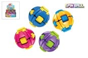 Små presenter till barn - Trend Toys Spin Ball 6.5cm 4 asst. CDU - 201117