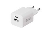 Mobile - Adapters & Chargers - X2O 35W Dual Home Charger USB-C/A GaN - White - TR439004