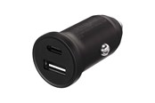 Mobile - Adapters & Chargers - X2O 30W Dual Car Charger USB-C/A - Black - SC239008