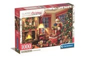 Pusselspel - Clementoni HQC Jigsaw Puzzle: Santa's Visit 1000 pieces 2D Pussel - 39924