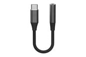 USB-kabel - X2O Longlife USB-C Audio Adapter USB-C/3.5mm 0.1m - Black - 20241227-02