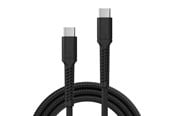 USB-kabel - X2O Longlife 100W USB-C/C cable 1M - Black - A12-193-0004 1.0M BLACK