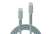 USB-kabel - X2O Longlife 100W USB-C/C cable 2M - Cloud Blue - A12-193-0008 2M RARK GREEN