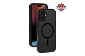 Mobile - Covers & Cases - X2O Mag Frosted Cover Apple iPhone 17 Semi-Transparent/Black - 10031