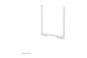 Väggfäste, AV-Möbel - Neomounts AV35-724WH1 mounting kit - for sound bar - easy installation - white - Max 2 kg - recommended for 75" - AV35-724WH1