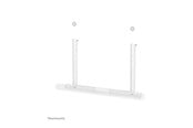 Väggfäste, AV-Möbel - Neomounts AV35-727WH1 mounting kit - for sound bar - easy installation - white - Max 10 kg - recommended for 75" - AV35-727WH1