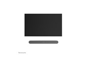 Väggfäste, AV-Möbel - Neomounts WL30-724BL1 mounting kit - for sound bar - easy installation - black - Max 2 kg - recommended for - WL30-724BL1