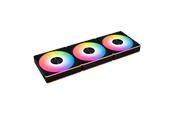 Chassi fläkt - Lian Li UNI FAN CL FLEX Reverse 120 (3-pack) - Chassi fläkt - 120mm - Svart med RGB LED - 31 dBA - 12RCL1F3B