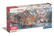 Pusselspel - Clementoni HQC Panorama Jigsaw Puzzle: Getting Ready for Christmas 1000 pieces 2D Pussel - 39927