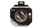 USB-kabel - Deltaco Prime USBC-1250 - USB-C cable - USB-C to Micro-USB Type B - 1 m - USBC-1250