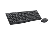 Tangentbord - Logitech MK295 Silent - keyboard and mouse set - AZERTY - Dutch - graphite Input Device - Tastatur & Mus set - Holländsk - Svart - 920-009803
