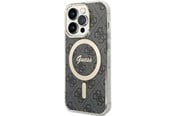 Mobile - Covers & Cases - GUESS IML 4G MagSafe case for iPhone 15 Pro - black - 3666339194567