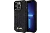 Mobile - Covers & Cases - GUESS Sequin Script Metal case for iPhone 13 Pro Max - black - 3666339172824