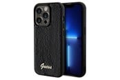 Mobile - Covers & Cases - GUESS Sequin Script Metal case for iPhone 14 Pro Max - black - 3666339172862