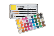 Konst- och hantverksmaterial - Nassau Luxury Watercolor Paint Set - 45 Colors - AR052802