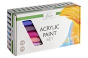 Konst- och hantverksmaterial - Nassau Acrylic Paint Set - 20 ml - 36 pcs - AR0745/GE