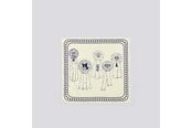Hundar - Hay zzHAY - Recycled Dogs Scarf 55 x 55 (White & Blue) - AE930-D281-AP76