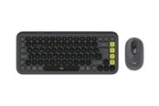 Tangentbord - Logitech POP Icon Combo - Tastatur & Mus set - Schweizisk - Grå - 920-013275