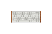 Tangentbord - Keychron K3 Ultra SE 75% 8K Keychron Milk POM Red - Gaming Keyboard - Utan numpad - Nordisk - Vit - K3U-Q1Z-BO