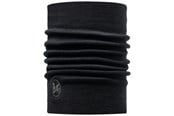Camping & Friluftsliv - Buff Merino Heavyweight Neck Warmer - Solid Black - BUF110963.00