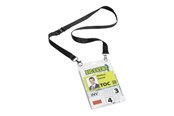 Konferens & Presentation - DURABLE card holder - for A6 - black - 852501