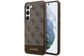 Mobile - Covers & Cases - GUESS 4G Stripe Collection case for Samsung Galaxy S24+ - brown - 3666339241162