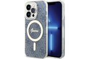 Mobile - Covers & Cases - GUESS IML 4G MagSafe case for iPhone 15 Pro - blue - 3666339194642