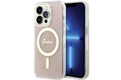 Mobile - Covers & Cases - GUESS IML 4G MagSafe case for iPhone 15 Pro - pink - 3666339194680